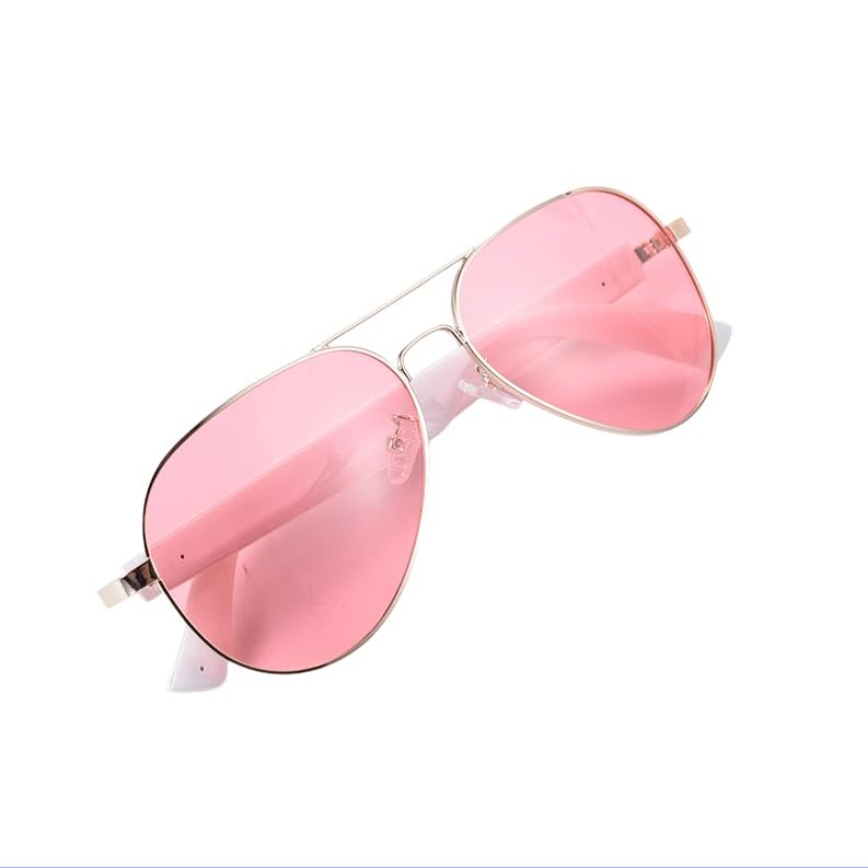 HWSYTEK Smart Polarized sunglasses with bluetooth speaker Microphone listening to music making phone call Intelligen Audio sunglasses (pink)