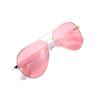 HWSYTEK Smart Polarized sunglasses with bluetooth speaker Microphone listening to music making phone call Intelligen Audio sunglasses (pink) view 1