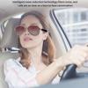 HWSYTEK Smart Polarized sunglasses with bluetooth speaker Microphone listening to music making phone call Intelligen Audio sunglasses (pink) view 3