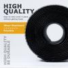 2 Pcs Arrow Pattern Floor Cord Cover for Office Carpet Wire Cover Under Desk Cable Grip Strip Management Hold Cords in Place for Power Cords Audio Cables Coaxial Cable (3.9 WX 10L) view 2