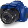 Minolta 64 Mega Pixels Auto Focus Digital Camera with 10x Optical Zoom, 4K Ultra HD Video and Macro Shooting, Bundle with 32 GB Memory Card + Vlogging Tripod + Cleaning kit + More Accessories (Blue) view 3