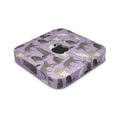 Skin Compatible with Apple Mac Mini M2 Pro (2023) - Cat Chaos - Premium 3M Vinyl Protective Wrap Decal Cover - Easy to Apply | Crafted in The USA by MightySkins