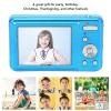 2.7in Camera ABS Metal 48MP High Definition 8X Digital Zoom Portable Digital Camera for Children Beginners (-2214220080912) view 2