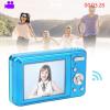 2.7in Camera ABS Metal 48MP High Definition 8X Digital Zoom Portable Digital Camera for Children Beginners (-2214220080912) view 3