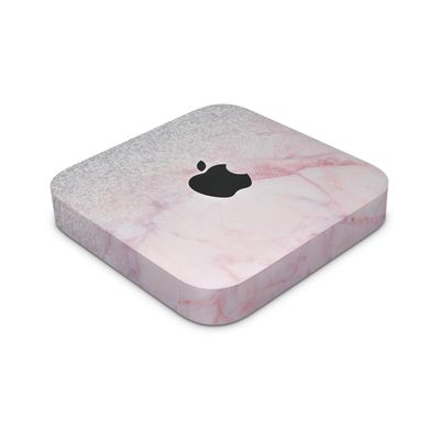 Skin Compatible with Apple Mac Mini M2 Pro (2023) - Girly Marble Dazzle - Premium 3M Vinyl Protective Wrap Decal Cover - Easy to Apply | Crafted in The USA by MightySkins