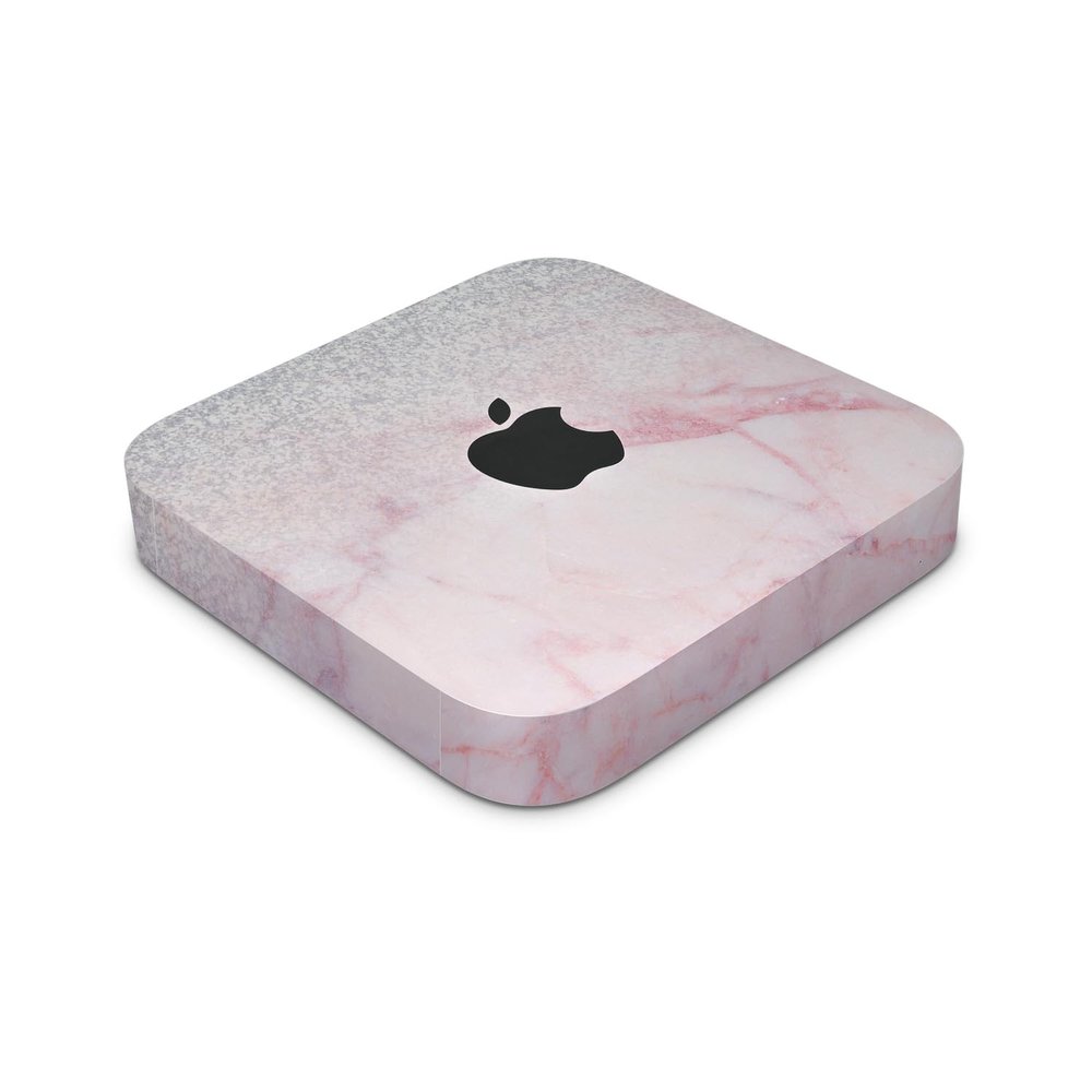 Skin Compatible with Apple Mac Mini M2 Pro (2023) - Girly Marble Dazzle - Premium 3M Vinyl Protective Wrap Decal Cover - Easy to Apply | Crafted in The USA by MightySkins