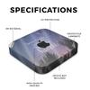 Glossy Glitter Skin Compatible with Apple Mac Mini M2 (2023) - Hustle - Premium 3M Vinyl Protective Wrap Decal Cover - Easy to Apply | Crafted in The USA by MightySkins view 2