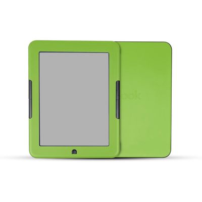 Tablet Skin Compatible with Barnes & Noble Nook GlowLight 4 (2021) - Solid Lime Green - Premium 3M Vinyl Protective Wrap Decal Cover - Easy to Apply | Crafted in The USA by MightySkins