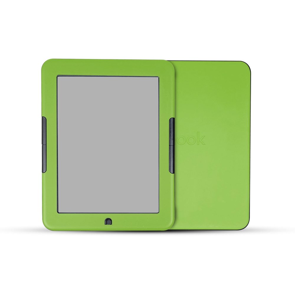 Tablet Skin Compatible with Barnes & Noble Nook GlowLight 4 (2021) - Solid Lime Green - Premium 3M Vinyl Protective Wrap Decal Cover - Easy to Apply | Crafted in The USA by MightySkins