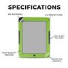 Tablet Skin Compatible with Barnes & Noble Nook GlowLight 4 (2021) - Solid Lime Green - Premium 3M Vinyl Protective Wrap Decal Cover - Easy to Apply | Crafted in The USA by MightySkins view 2