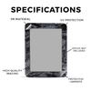 Carbon Fiber Tablet Skin Compatible with Barnes & Noble Nook GlowLight 4 (2021) - Digital Camo - Premium 3M Vinyl Protective Wrap Decal Cover - Easy to Apply | Crafted in The USA by MightySkins view 2