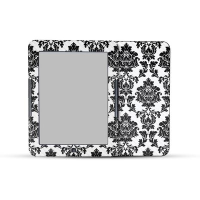 Carbon Fiber E-Reader Skin Compatible with Barnes & Noble Nook GlowLight 4e (2022) - Vintage Damask - Premium 3M Vinyl Protective Wrap Decal Cover - Easy to Apply | Crafted in The USA by MightySkins