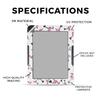 Carbon Fiber E-Reader Skin Compatible with Barnes & Noble Nook GlowLight 4e (2022) - Cool Flamingo - Premium 3M Vinyl Protective Wrap Decal Cover - Easy to Apply | Crafted in The USA by MightySkins view 2
