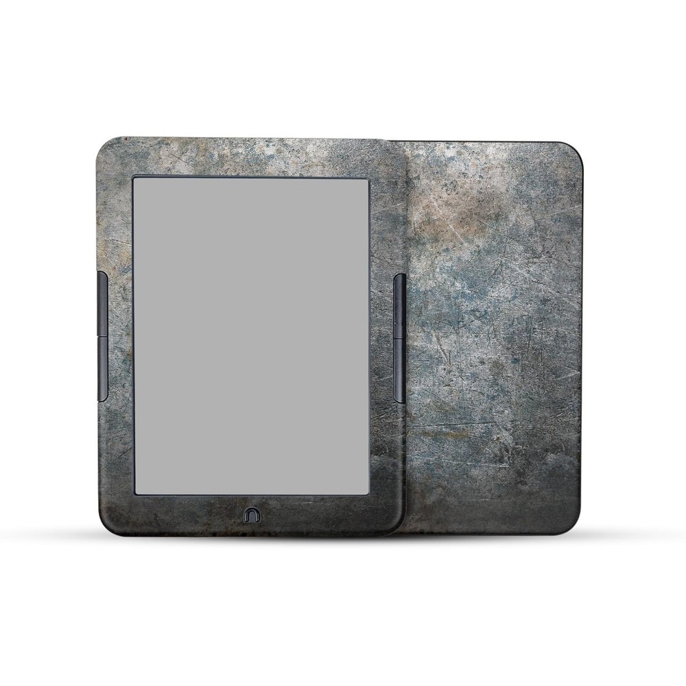 Tablet Skin Compatible with Barnes & Noble Nook GlowLight 4 (2021) - Shadow Concrete - Premium 3M Vinyl Protective Wrap Decal Cover - Easy to Apply | Crafted in The USA by MightySkins