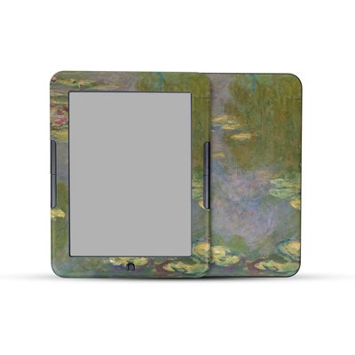 E-Reader Skin Compatible with Barnes & Noble Nook GlowLight 4e (2022) - Water Lilies - Premium 3M Vinyl Protective Wrap Decal Cover - Easy to Apply | Crafted in The USA by MightySkins