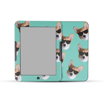 E-Reader Skin Compatible with Barnes & Noble Nook GlowLight 4e (2022) - Cool Corgi - Premium 3M Vinyl Protective Wrap Decal Cover - Easy to Apply | Crafted in The USA by MightySkins
