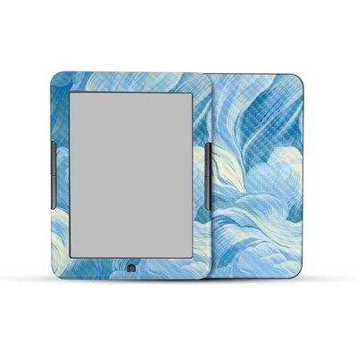 Carbon Fiber E-Reader Skin Compatible with Barnes & Noble Nook GlowLight 4e (2022) - Whimsical - Premium 3M Vinyl Protective Wrap Decal Cover - Easy to Apply | Crafted in The USA by MightySkins