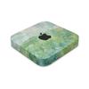Glossy Glitter Skin Compatible with Apple Mac Mini M2 Pro (2023) - Green Wheat Fields - 3M Vinyl Protective Decal Cover - Easy to Apply | Crafted in The USA by MightySkins view 1