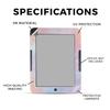 Carbon Fiber Tablet Skin Compatible with Barnes & Noble Nook GlowLight 4e (2022) - Beyoutiful - Premium 3M Vinyl Protective Wrap Decal Cover - Easy to Apply | Crafted in The USA by MightySkins view 2