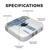 Carbon Fiber Skin Compatible with Apple Mac Mini M2 (2023) - Cyber Bot - Premium 3M Vinyl Protective Wrap Decal Cover - Easy to Apply | Crafted in The USA by MightySkins view 2