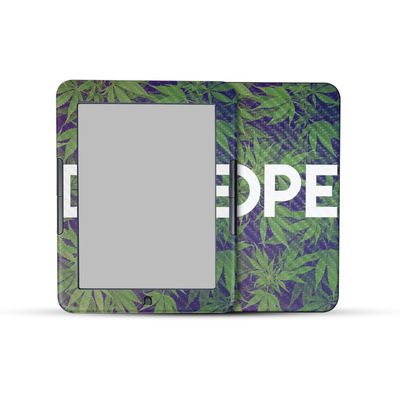 Carbon Fiber E-Reader Skin Compatible with Barnes & Noble Nook GlowLight 4e (2022) - Dope - Premium 3M Vinyl Protective Wrap Decal Cover - Easy to Apply | Crafted in The USA by MightySkins
