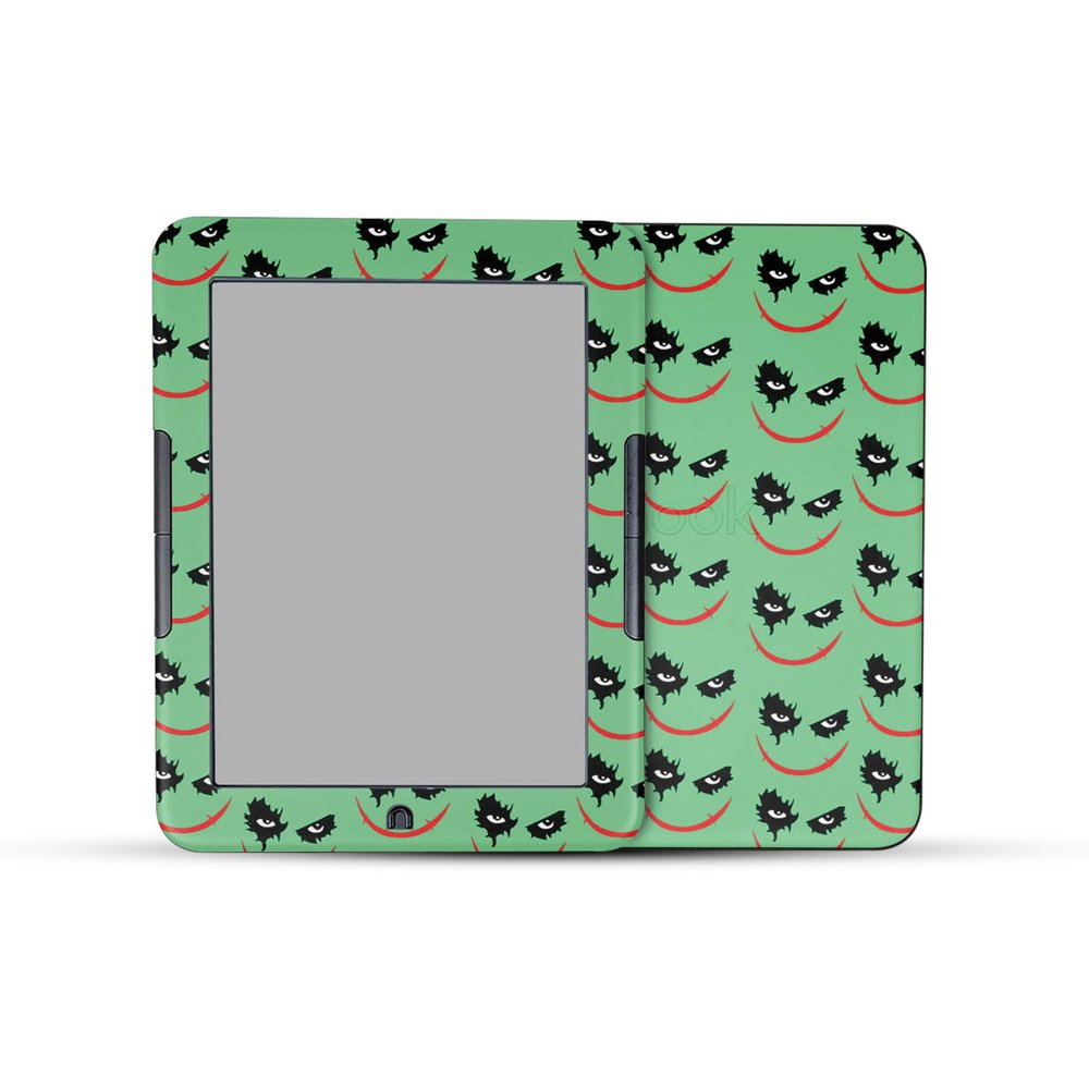 E-Reader Skin Compatible with Barnes & Noble Nook GlowLight 4e (2022) - Why So Serious - Premium 3M Vinyl Protective Wrap Decal Cover - Easy to Apply | Crafted in The USA by MightySkins