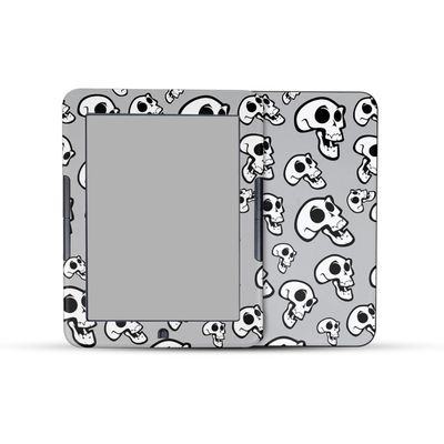 E-Reader Skin Compatible with Barnes & Noble Nook GlowLight 4e (2022) - Laughing Skulls - Premium 3M Vinyl Protective Wrap Decal Cover - Easy to Apply | Crafted in The USA by MightySkins