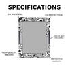 E-Reader Skin Compatible with Barnes & Noble Nook GlowLight 4e (2022) - Laughing Skulls - Premium 3M Vinyl Protective Wrap Decal Cover - Easy to Apply | Crafted in The USA by MightySkins view 2