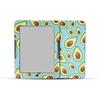 Carbon Fiber E-Reader Skin Compatible with Barnes & Noble Nook GlowLight 4e (2022) - Blue Avocados - Premium 3M Vinyl Protective Wrap Decal Cover - Easy to Apply | Crafted in The USA by MightySkins view 1
