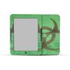Carbon Fiber E-Reader Skin Compatible with Barnes & Noble Nook GlowLight 4e (2022) - Biohazard - Premium 3M Vinyl Protective Wrap Decal Cover - Easy to Apply | Crafted in The USA by MightySkins view 1
