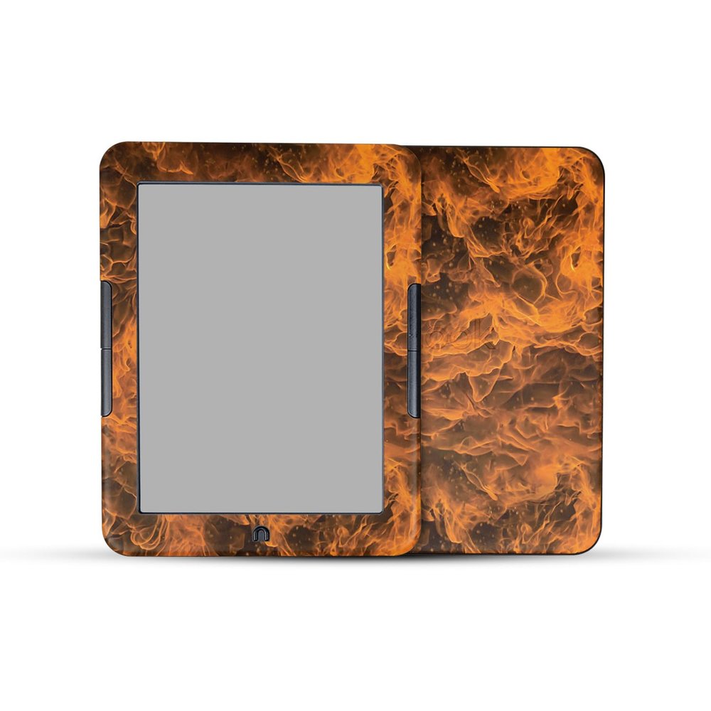 E-Reader Skin Compatible with Barnes & Noble Nook GlowLight 4e (2022) - Burning Up - Premium 3M Vinyl Protective Wrap Decal Cover - Easy to Apply | Crafted in The USA by MightySkins