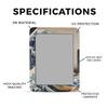 Carbon Fiber Tablet Skin Compatible with Barnes & Noble Nook GlowLight 4e (2022) - Great Wave of Kanagawa - 3M Vinyl Protective Wrap Decal Cover - Easy to Apply | Crafted in The USA by MightySkins view 2