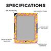 Carbon Fiber Tablet Skin Compatible with Barnes & Noble Nook GlowLight 4 (2021) - Melted Faces - Premium 3M Vinyl Protective Wrap Decal Cover - Easy to Apply | Crafted in The USA by MightySkins view 2