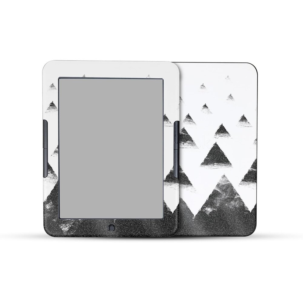 Glossy Glitter E-Reader Skin Compatible with Barnes & Noble Nook GlowLight 4e (2022) - Black Hills - Premium 3M Vinyl Protective Wrap Decal Cover - Easy to Apply | Crafted in The USA by MightySkins