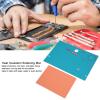 Heat Soldering Repair Mat Set, 380 X 255mm/15 X 10in Silicone Soldering Work Mat, 2Pcs Electronic Repair Work Mat for Repairing Microscope Mobile Phone view 3