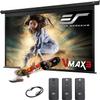 Elite Screens VMAX 3, 125-INCH Motorized Projector Screen Retractable Drop Down Movie Screen, Synchronize Powerful Motor, Movie Gaming Presentation, VMAX125UWH3 view 1