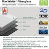 Elite Screens VMAX 3, 125-INCH Motorized Projector Screen Retractable Drop Down Movie Screen, Synchronize Powerful Motor, Movie Gaming Presentation, VMAX125UWH3 view 4