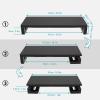 Tyenaza Desktop Monitor Stand Riser, with 8 in 1 Docking Station Phone Holder Drawer 25KG Bearing view 2