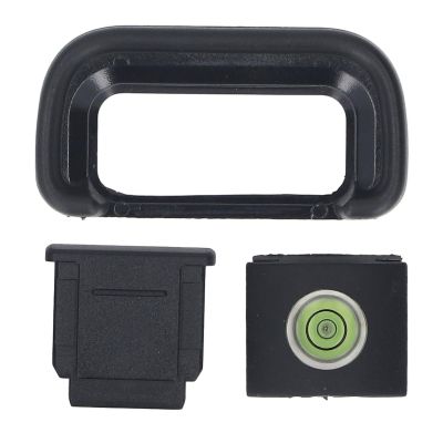 Camera Eyecup Eyepiece Viewfinder,Professional Eyepiece Replacement,Camera Eyecup with Hot Shoe Cover and Level for A6700 Camera
