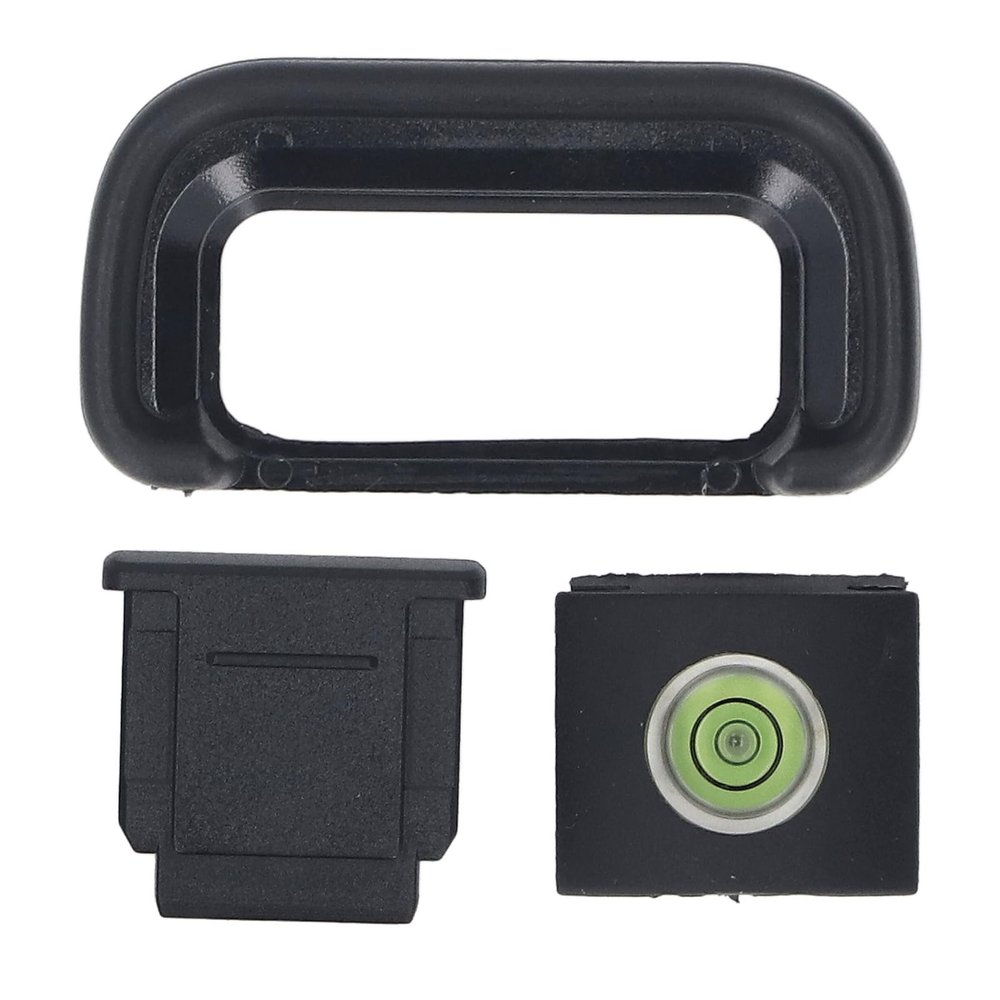 Camera Eyecup Eyepiece Viewfinder,Professional Eyepiece Replacement,Camera Eyecup with Hot Shoe Cover and Level for A6700 Camera