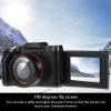 16MP Digital Video Camera, 1080P TFT LCD Screen, 16X Digital Zoom, Loop Recording, 180 Degree Flip Screen, Lightweight Supports up to 32GB Storage Card, for Photography and Video view 4