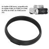 49mm Filter Ring Adapter,Metal Camera Lens Filter Rings,Lightweight Adapter Ring for Fujifilm X100V X100VI X100F X100 X100S X70 (Black) view 4