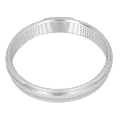 49mm Filter Ring Adapter,Metal Camera Lens Filter Rings,Lightweight Adapter Ring for Fujifilm X100V X100VI X100F X100 X100S X70 (Silver)