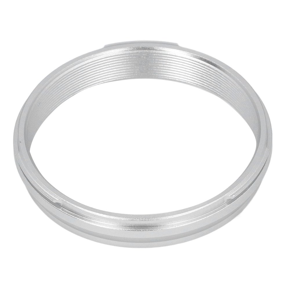 49mm Filter Ring Adapter,Metal Camera Lens Filter Rings,Lightweight Adapter Ring for Fujifilm X100V X100VI X100F X100 X100S X70 (Silver)