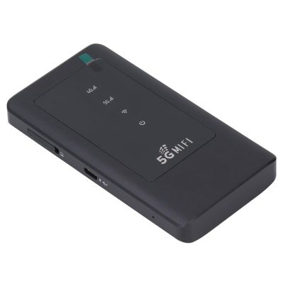 5G Wi Fi Mobile Hotspot,2.4 Inch LCD Screen Wi Fi Device,Portable Wi Fi Router Support,Up to 16 Connection for Travel Camping