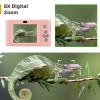 Andoer Rechargeable Digital Camera Compact Camera with TF Card 32 GB Digital Zoom 8 x 2.4 Inch Screen Compact Digital Camera for Children Adults Students, Pink view 4