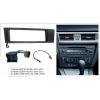 oimcpr Single Din Fascia Radio Panel Compatible for BMW 1-Series (E87/81/82/88) ; 3-Series (E90/91/92/93) ; X1 (E84) ; Z4 (E89) Frame Dash Kit Fac, 182x53mm view 2