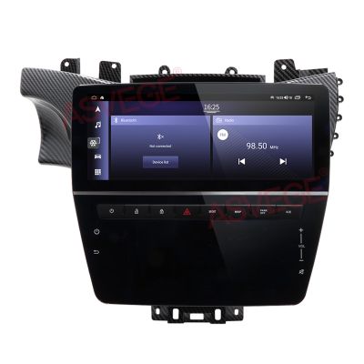 12.3" Android 12 Car Radio for Maserati GT GC GranTurismo 2007-2017 Auto GPS Navigation Carplay Stereo 8.8" Air Conditioner-Carbon Fiber 6+128GB-LHD