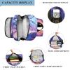 ALAZA Howling Wolf with Lightning in The Sky School Backpacks Travel Laptop Bag Kids Bookbag for Girls Boys Teens Women Men view 4