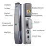 Compatible with Z4 WiFi APP Mobile Phone Remote Unlock with Camera Fingerprint Magnetic Card Password Key Automatic Smart Door Lock (Color : 30) (30) view 4